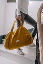 Sac bowling coton bio 50x30 Jaune safran