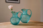 Carafe cristal de Bohême Beryl anse transparente 1L