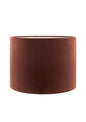 LUMINAIRE Abat-jour BRIGHTON velours Marron foncé 40x32
