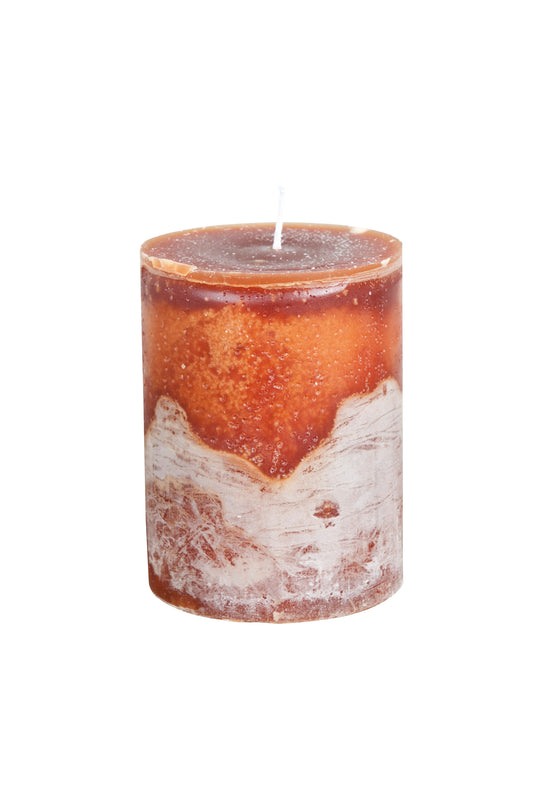 BOUGIES ET PARFUMS Bougie Ludo Orange 10x15