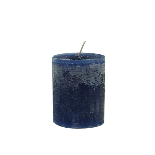 BOUGIES ET PARFUMS Bougie Daniel Bleu foncé 7x10