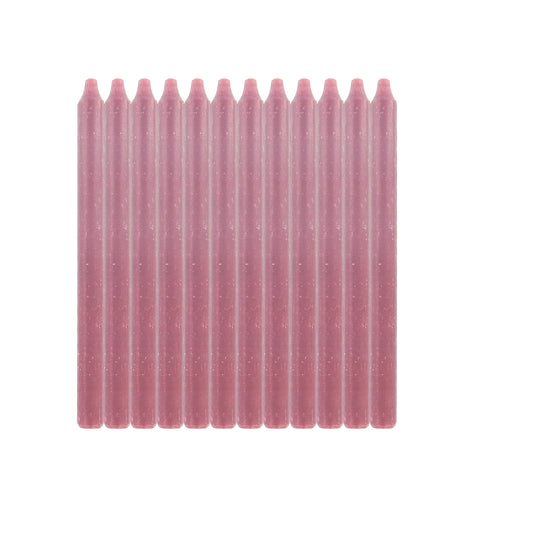 BOUGIES ET PARFUMS Bougie de table Rose corail 2x30