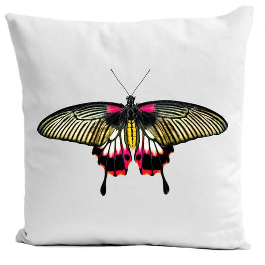 DECORATION Coussin Pink Butterfly 60x60cm