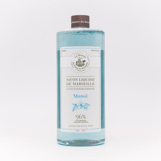 Savon liquide de Marseille 1L Monoï