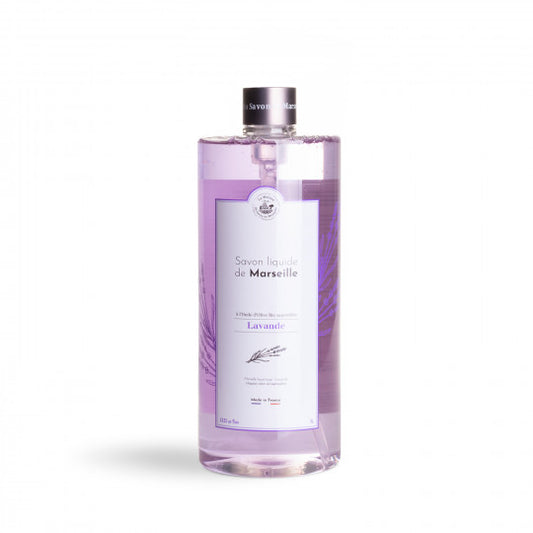 Savon liquide de Marseille 1L Lavande