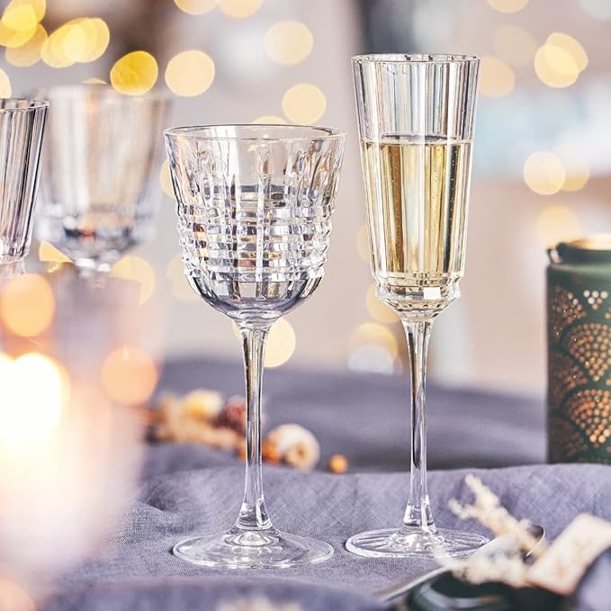 Verre set de 6 Flûtes  Maccassar 17cl