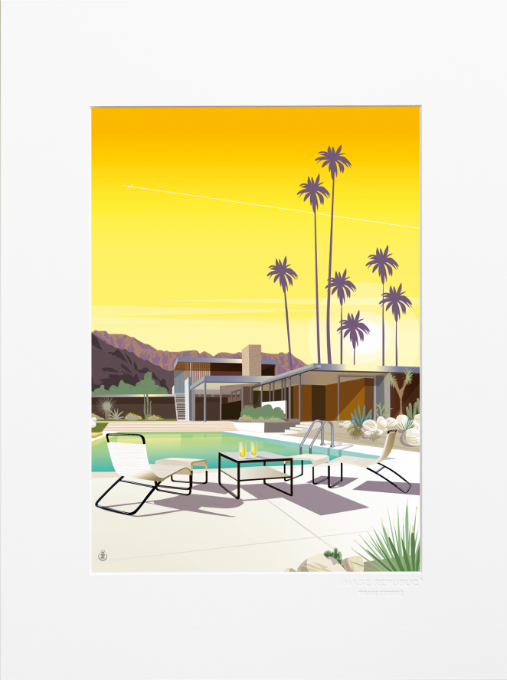 Illustration THE KAUFMANN HOUSE MONSIEUR Z  40X50