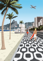 Illustration IPANEMA PAULO MARIOTTI  40X50