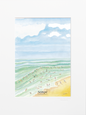 Illustration BAIGNADE SEMPE  40X50