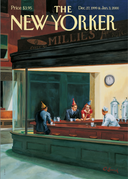 Illustration THE NEWYORKER METRO 44 SMITH   30X40