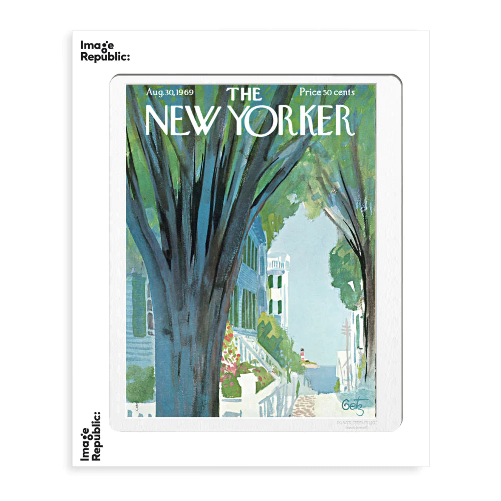 Illustration THE NEWYORKER GETZ SUMMER TIME 30X40