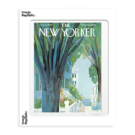 DECORATION Murale illustration THE NEWYORKER GETZ SUMMER TIME 30X40