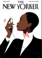Illustration THE NEWYORKER BUTTERFLY EFFECT FAVRE  30X40