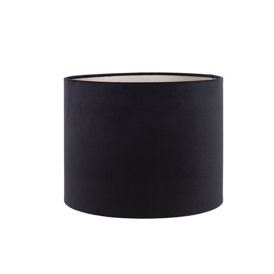 LUMINAIRE Abat-jour BRIGHTON velours Noir