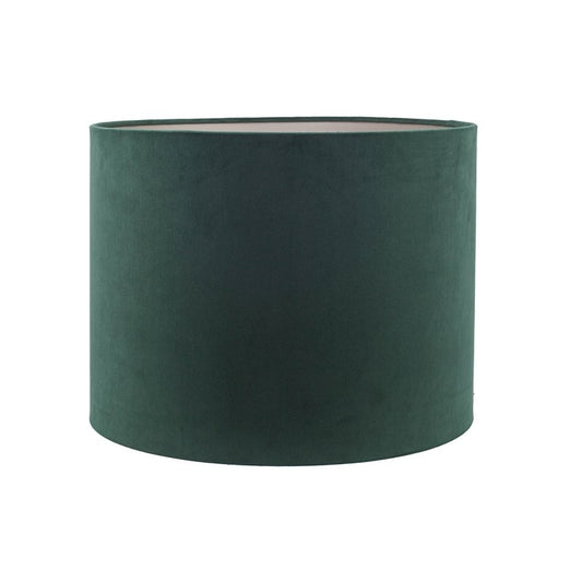 LUMINAIRE Abat-jour BRIGHTON velours Vert foncé 40x32