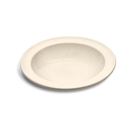 A TABLE  Assiette creuse Farine en céramique