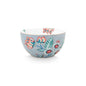 A TABLE Bol Flower Festival Bleu 12cm en porcelaine