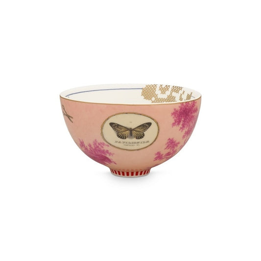 A TABLE  Assiette HERITAGE Rose en porcelaine