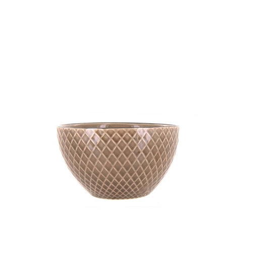 A TABLE Bol  Kristi Taupe en grès