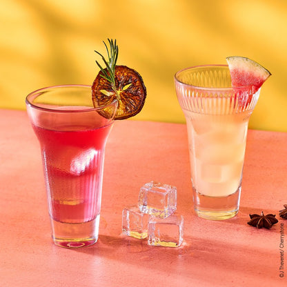 A TABLE Verre Set de 4 verres à pastis Fanny & Marius