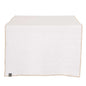 Chemin de table lin-coton 48x160 Blanc