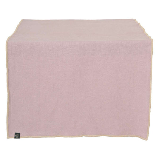 Chemin de table lin-coton 48x160 Pétale
