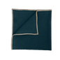 Serviette de table lin-coton 40x40 Bleu de prusse