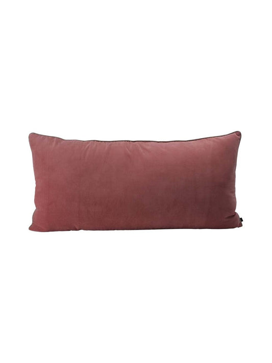 Coussin complet New Delhi Bois de rose 55x110