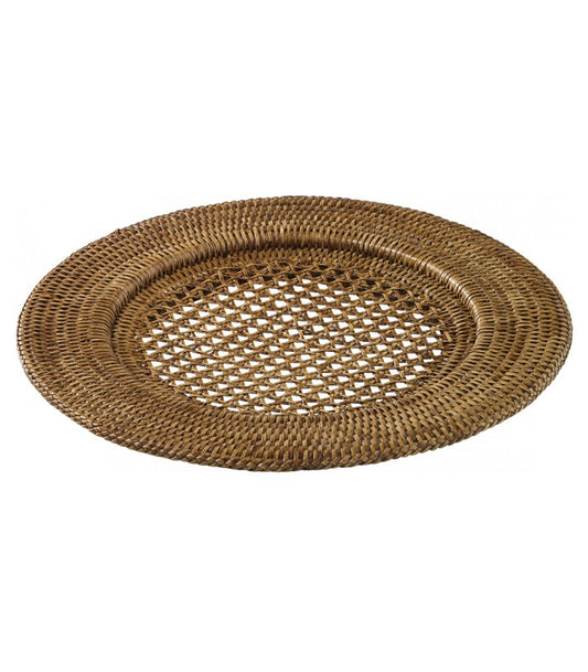 A TABLE Dessous d'assiette Miel en rotin