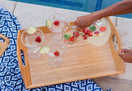 EN CUISINE Plateau de service Bambou