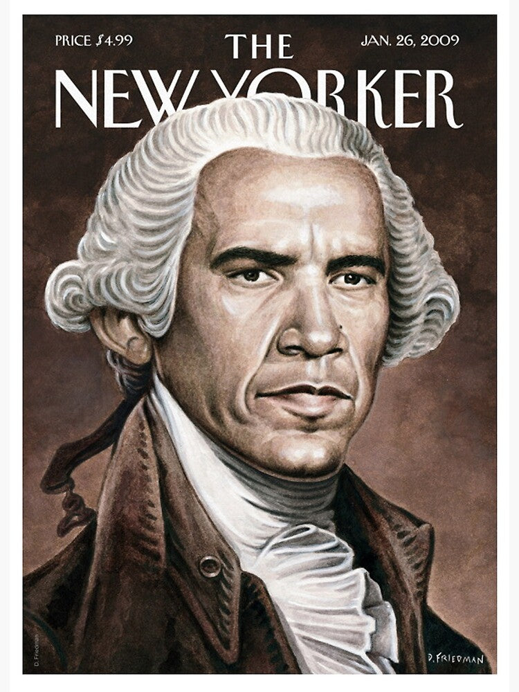 Illustration THE NEWYORKER 18 OBAMA FRIEDMAN  30X40