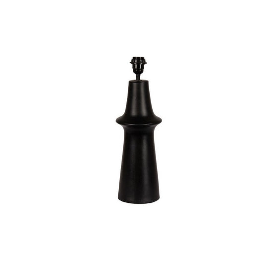 Lampe à poser en noyer Noir