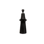 Lampe à poser en noyer Noir