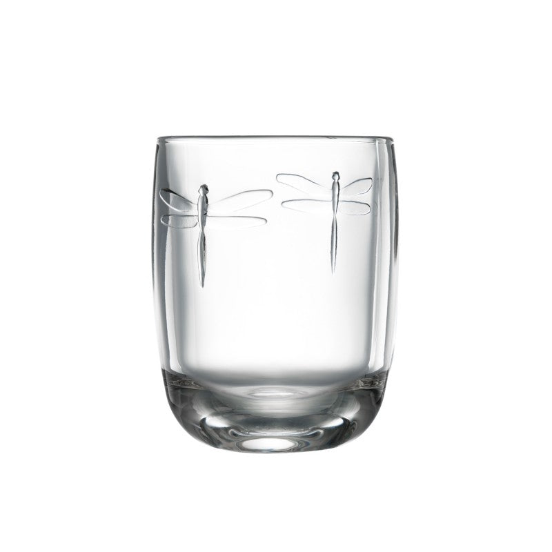 A TABLE Coffret 6 Gobelets transparents LIBELLULES
