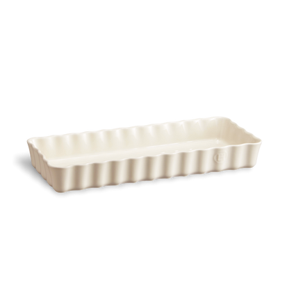 AU FOUR Long plat à tarte rectangulaire Argile en céramique