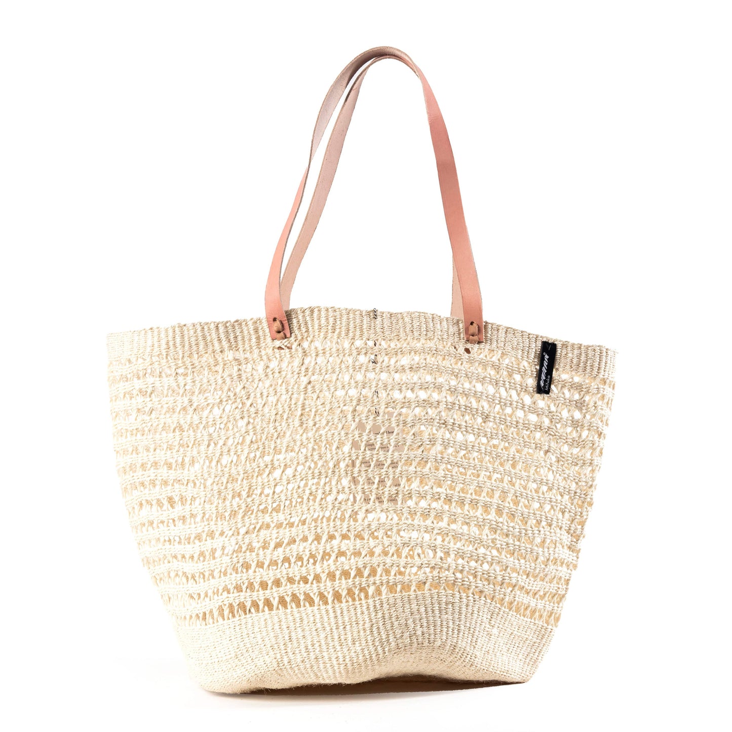 ACCESSOIRE Panier Kiondo Porté à l'épaule Tissage ouvert Naturel L