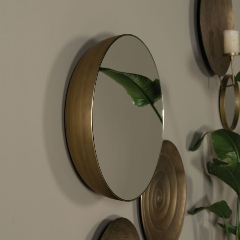 DECORATION Miroir Antique Rond 57CM