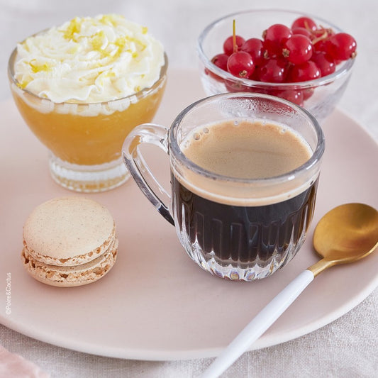 A TABLE Verre Set de Six tasses expresso Ouessant