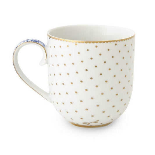 A TABLE Mug Royal blanc en porcelaine - 18cl