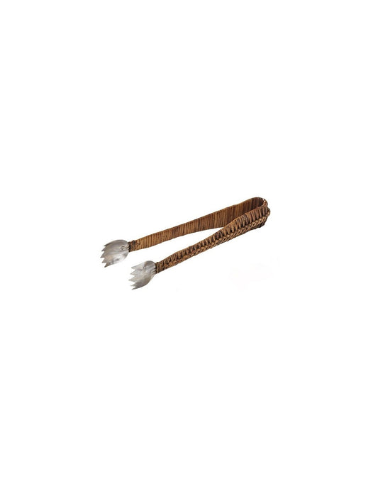 A TABLE Pince Tongs Miel en rotin