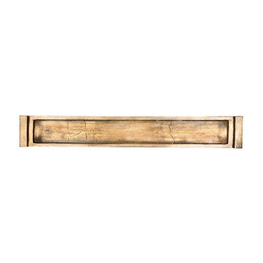 DECORATION Centre de table TASSEAR Bronze rectangulaire S en aluminium