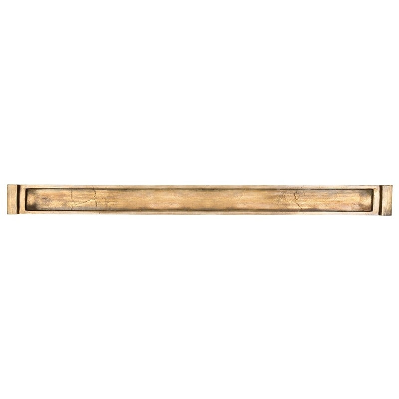 DECORATION Centre de table TASSEAR Bronze rectangulaire XL en aluminium