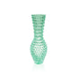 DECORATION Vase à clous Fugu Beryl en cristal de Bohême