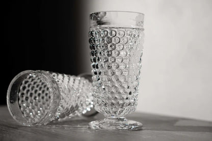 Verre Set 2 VAP transparent en cristal de Bohême