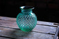 DECORATION Vase à col clouté Beryl en cristal de Bohême
