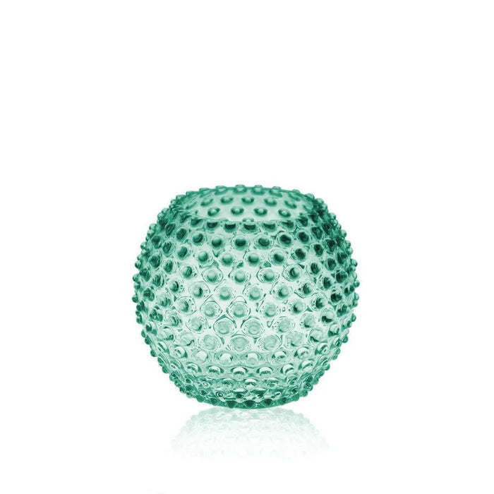 Vase à clous Beryl en cristal de Bohême