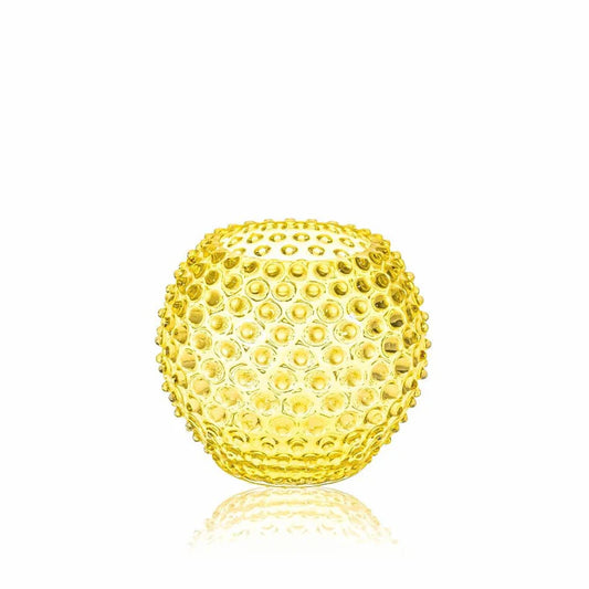 DECORATION Vase à clous Citrine en cristal de Bohême