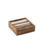 A TABLE Range serviettes convives Miel grand modèle en rotin