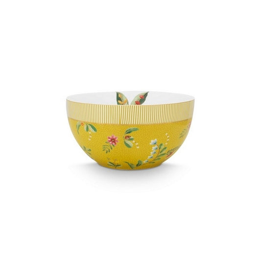 A TABLE Saladier LA MAJORELLE Jaune en porcelaine