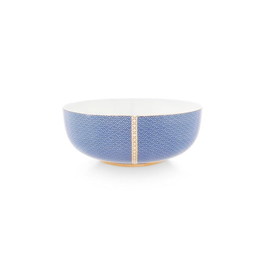 A TABLE Saladier Royal Yerseke 23cm en porcelaine Bleu